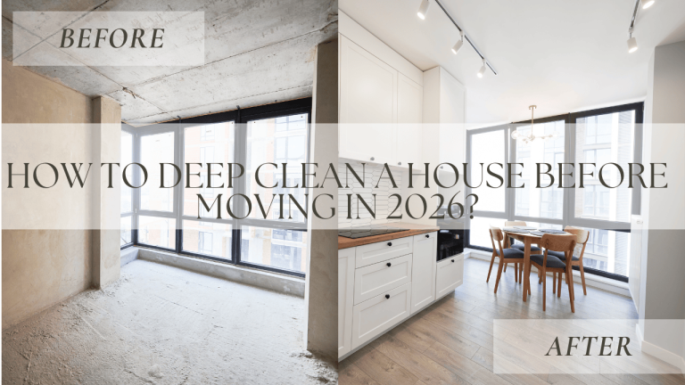 How to Deep Clean a House Before Moving In 2026 Featured image